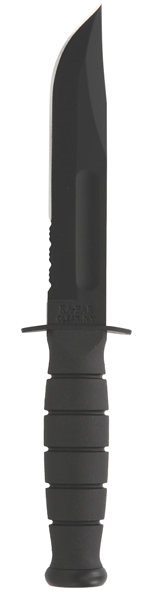 Short KA-BAR, Serrated 1259 Overview