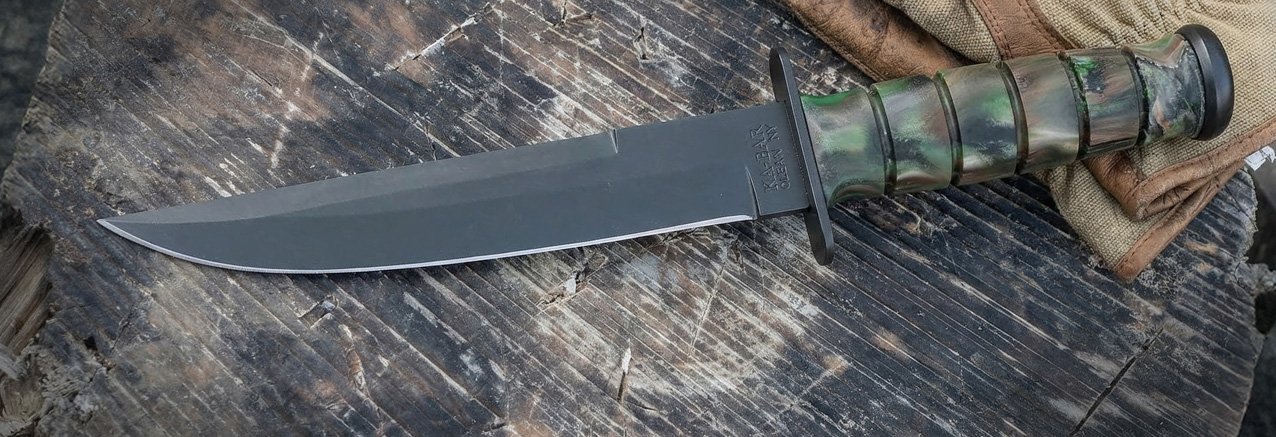 KA-BAR 1266GC Camo Modified Tanto