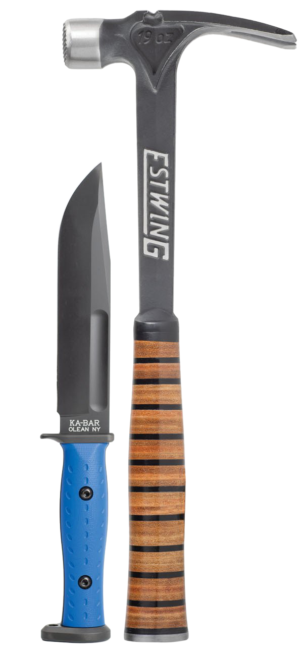 KA-BAR x Estwing Hammer and Knife