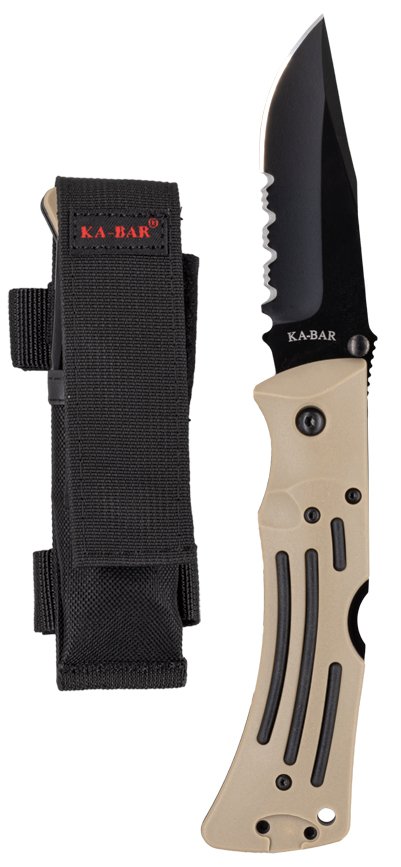 KA-BAR MULE Folder and Sheath