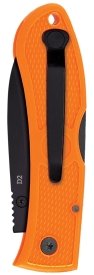 KA-BAR 4062BO Blaze Orange Dozier Folding Hunter in D2