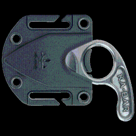 KA-BAR George Roscoe Knife and Front of Sheath