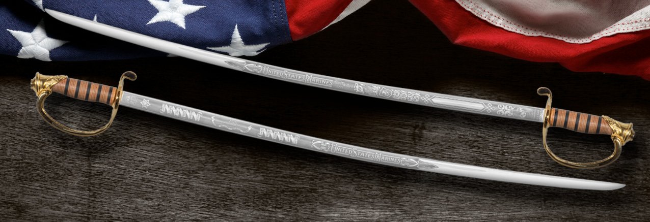 KA-BAR USMC 250th NCO Sword
